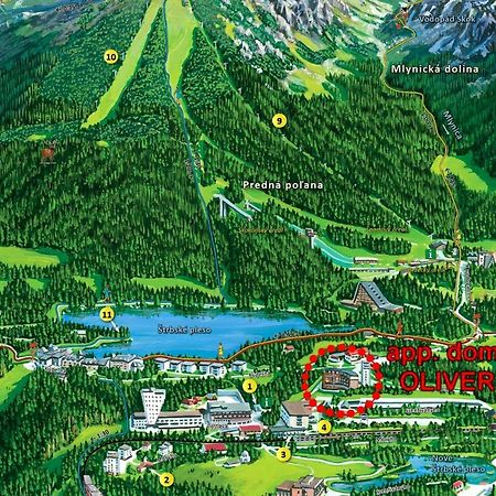 Strbske Pleso Rezidencia Oliver - Apartman 16A Buitenkant foto