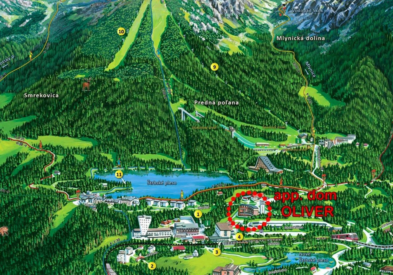 Strbske Pleso Rezidencia Oliver - Apartman 16A Buitenkant foto